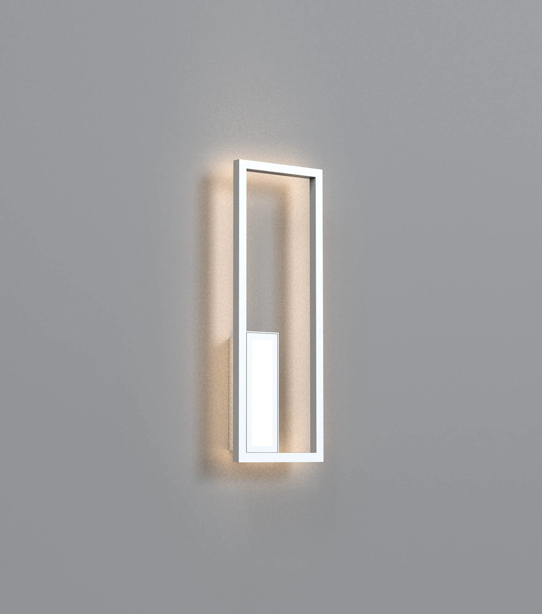 Boutique White Wall Lights Mantra Flush Wall Lights
